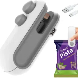 2 in 1 Mini Seal Machine Rechargeable Magnetic Heat Sealing & Cutting Vacuum Hand Held Heat Sealer-25