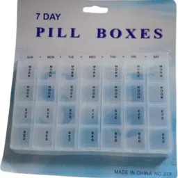 7 Pill Medicine Organizer Reminder Storage Box 7-Day (1box) Pill Box-image-18