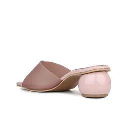 Inc 5 Party Open Toe Block Mules with Bows image 3