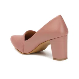 ICONICS Pointed Toe Block Heel Pumps image 5