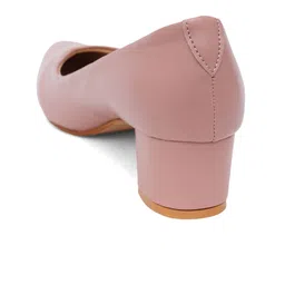 SHUZ TOUCH Pointed Toe Block Heels Pumps image 3