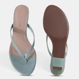 LEMON & PEPPER Open Toe Kitten Heels image 2