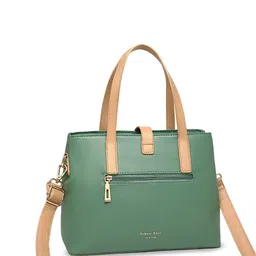 Diana Korr Checked Oversized Structured Handheld Bag image 5