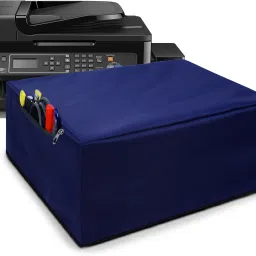 Alifiya Dust Proof Washable Printer Cover For L565 Wi-Fi All-in-One Ink Tank Printer - Blue Printer Cover-image-6