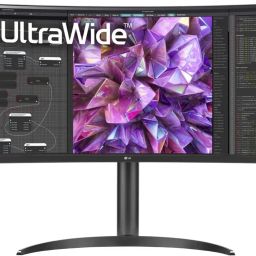LG 86.36 cm (34 inch) Curved Quad HD IPS Panel Monitor (34WQ75C-BL.ATRLMKN)-19