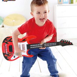 Kids Guitar Rockband ,Battery Operated Music and Lights Rock Band Guitar Toy-picture-8