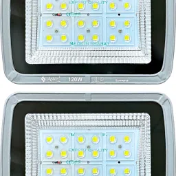 BIS Approved Lumena 120W LED Flood Light | 200 Lumens/Watt | High Mast Light | IP66 Waterproof (Warm White, Pack of 2) Flood Light Outdoor Lamp-image-6