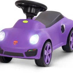 Push Ride on Kids Car, Baby Ride on Push Car for Kids with Music & High Backrest Rideons & Wagons Non Battery Operated Ride On-image-79