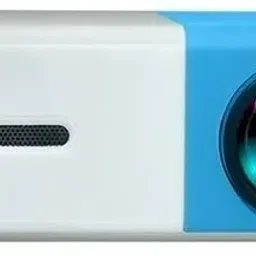 VOLTegIC Entertainment LCD Support 1080P LED Projector 400 lm LED Corded & Cordless Mobiles Portable Projector-2