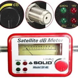 DB Meter For Full-HD Dish T.V Network Setting ( SF-48) Satellite Signal Finder Non-magnetic Electronic Level-21