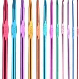 Hook Knitting Needle Set For Sewing Craft Yarn Sweater Woolen Cloth Knitting Pin-14