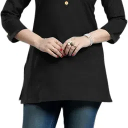 Women Printed Pure Cotton Anarkali Kurta-image-68
