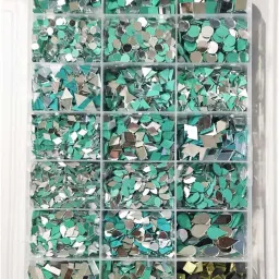 sadhusadhya All Shape & All Size Mirror kit for (20 Shape of Mirror kit-Total-2000 Piece) image 3