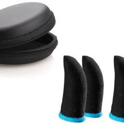 Blue Finger Sleeve Pack of -02 (With Black Pouch) Finger Sleeve-17