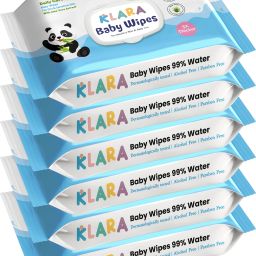 99% Pure Water Baby Wipes with Aloe Vera | Rash-Free & Paraben-Free | Pack of 6-image-69