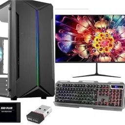 TECH- Assemblers Intel Core i5 (16 GB DDR4/1 TB/256 GB SSD/Windows 11 Home/4 GB/19 Inch Screen/i5/16/256/1tb/wifi/ keybord/ mouse/) image 2