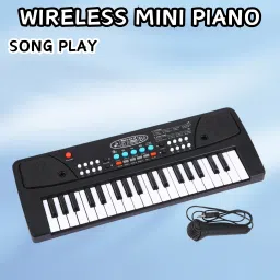(Piano Keyboard) Toy with 37 Key, Recording and Mic, Adapter for DC Power F97 (Piano Keyboard) Toy with 37 Key, Recording and Mic, Adapter for DC Power F97 Analog Portable Keyboard-14
