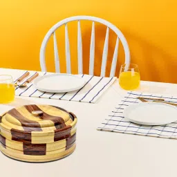 am crafts Wooden Chapati Box For Kitchen and Dining Table Hotpot/Hotcase Chapati Roti Box Serve Casserole image 5