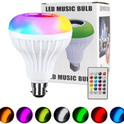 BASS BLING New LEDWireless Bulb Speaker Smart Music Bulb for Party,Home,Halloween Christmas Smart Bulb-18
