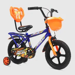 SMILES 14T Kids Cycle with Tranining Wheels for Boys & Girls for 2-5 Years age 14 T (inch) Road Cycle-image-46