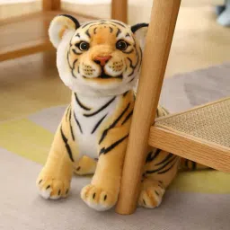 PLUSHJOY Baby Tiger Soft Stuffed Plush Animal Toy for Kids and Gift Toys - 22 cm image 3