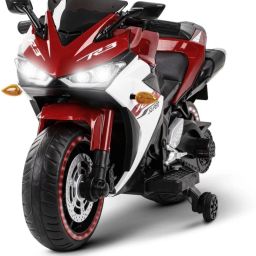 R3 Sports Ride on Battery Bike for 1-7 Year Kids with 12V Battery & Music System Bike Battery Operated Ride On-30