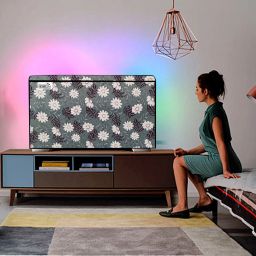 wellhome decor Furnishing for 43 inch 43 inch led tv cover - P07_LED_43inch-image-44