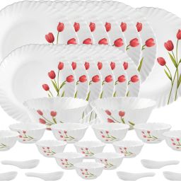 Pack of 33 Opalware Dinner Set-image-18