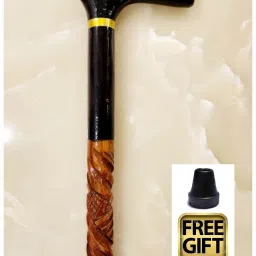 Brass work fancy Design walking stick fir men women Walking Stick-11