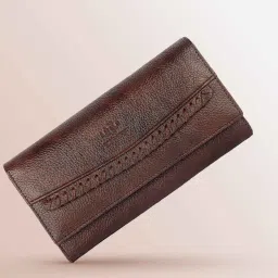 Formal Brown Clutch - Regular Size-image-5