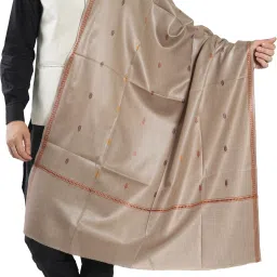 Life and style Wool Embroidered Men Shawl-picture-27
