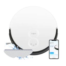 Tapo Rv10 White Plastic Wet & Dry Robotic Vacuum Cleaner-image-69