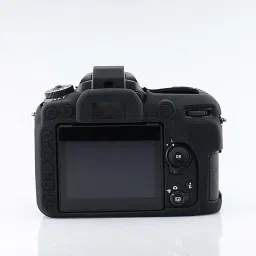Digicom Silicone Cover Protective Camera Case Cover for Nikon D7500 Camera Case- BlackCamera Bag image 2