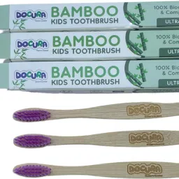 Bamboo Kids Toothbrush Ultra Soft, BPA Free & Eco-Friendly | 100% Biodegradable Ultra Soft Toothbrush-image-49