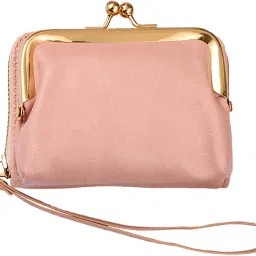 Women Pink Genuine Leather Wallet-31