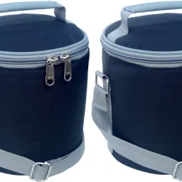 Office Use Tiffin Bag (Pack of 2) Waterproof Lunch Bag-image-66