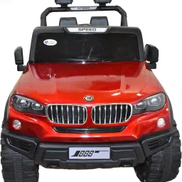 007 BMW red Jeep Battery Operated Ride On-image-34