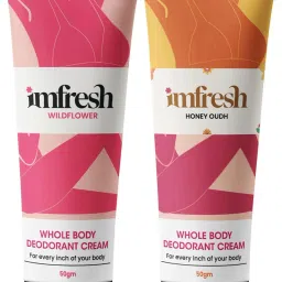 Long Lasting Fragrance for Whole Body | Honey Oudh & Wildflower Deodorant Cream - For Women-27