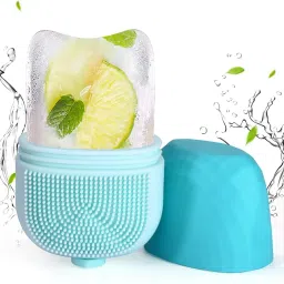 Ice Roller 3in1 For Face & Neck With Massager And Scrub, Reusable FacialMassager-image-66