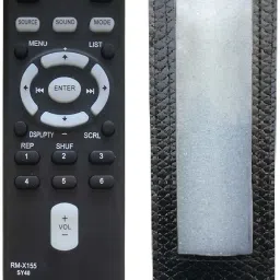 LipiWorld Remote With Cover RM-X155 Remote Control Compatible For Sony Car Stereo Remote Controller-image-39