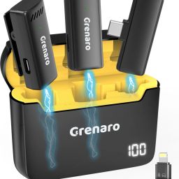 grenaro Mic for YouTube , S13 Noise Reduction Wireless Microphone for YouTubers Microphone-picture-17