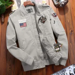 Men Embroidered Biker/Riding Jacket-image-53