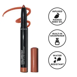 Revlon Colorstay Matte Lite Long-Lasting Weightless Lip Crayon - Clear The Air image 4