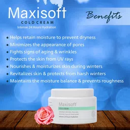 Maxisoft Set of 2 Cold Cream with Aloevera & Avocado - 100 g each image 3