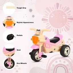 PREMIUM BEST SCOOTER WITH MUSIC & LIGHT, MADE IN INDIA, UPTO 3 YEAR KIDS ONLY Rideons & Wagons Non Battery Operated Ride On-16