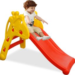 Garden Slide for Kids - Giraffe Foldable Beginners Slider-13
