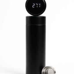 LED Temperature display Smart water bottle 500 ml Bottle-image-13