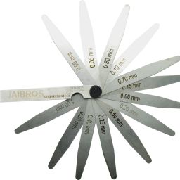 JAIBROS Thickness Gauge 13 blade Stainless Steel Pack of 1 Radius Gauge-picture-12