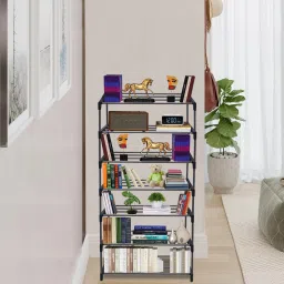 BOOKCASES Metal Open Book Shelf-image-36