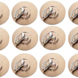 Adhesive No Drilling Wall Round Hook Sticking Adhesive Hanger Round Walls Strong Hook 12-26